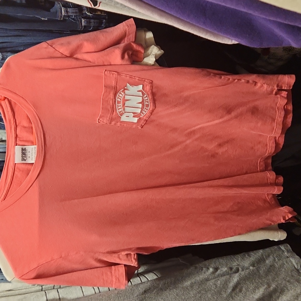 Pink victoria secret shirt